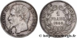 1 franc Napoléon III, tête nue 1860 Paris F.214/14