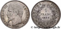 1 franc Napoléon III, tête nue 1859 Paris F.214/12 AU 