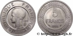 Concours de 5 francs, essai de Cochet en nickel 1933 Paris GEM.135 1 MS 