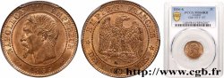 Deux centimes Napoléon III, tête nue 1856 Bordeaux F.107/41