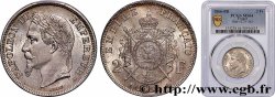 2 francs Napoléon III, tête laurée  1866 Strasbourg F.263/3