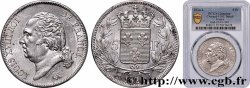 5 francs Louis XVIII, tête nue 1824 Bayonne F.309/94