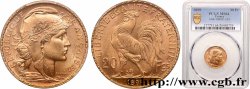 20 francs or Coq, Dieu protège la France 1899 Paris F.534/2