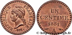 Un centime Dupré, IIe République 1851 Paris F.101/8