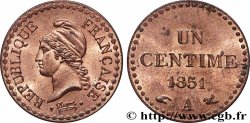 Un centime Dupré, IIe République 1851 Paris F.101/8