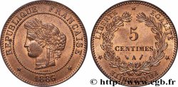 5 centimes Cérès 1886 Paris F.118/28