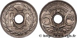 5 centimes Lindauer, petit module 1934 Paris F.122/17