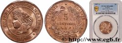 5 centimes Cérès, différent torche 1897 Paris F.118/39