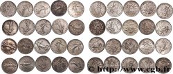 Lot de 20 pièces de 50 centimes Semeuse n.d. s.l. F.190/-