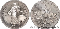 5 francs Semeuse, nickel, BE (Belle Épreuve) 1997 Pessac F.341/33 var.