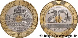 Essai de 20 francs Mont Saint-Michel 1992 Pessac F.403/1
