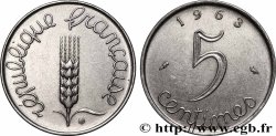 5 centimes Épi 1963  F.124/5