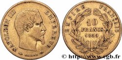 10 francs or Napoléon III, tête nue 1859 Paris F.506/7