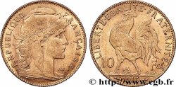 10 francs or Coq 1910 Paris F.509/11