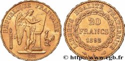 20 francs or Génie, Troisième République 1898 Paris F.533/23