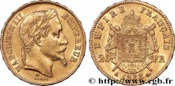 20 francs or Napoléon III, tête laurée 1868 Paris F.532/18
