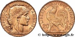 20 francs or Coq, Liberté Égalité Fraternité 1914 Paris F.535/8