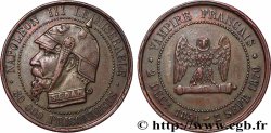 Monnaie satirique Br 27, module de Cinq centimes 1870  Coll.42  TTB 