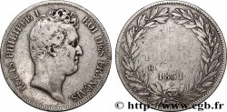 5 francs type Tiolier avec le I, tranche en creux 1831 La Rochelle F.315/18