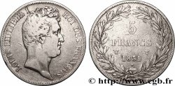 5 francs type Tiolier avec le I, tranche en creux 1831 Lille F.315/27