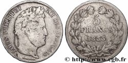 5 francs IIe type Domard 1833 Lille F.324/28