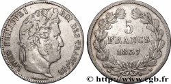 5 francs IIe type Domard 1837 Rouen F.324/62