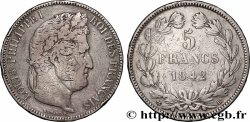 5 francs IIe type Domard 1842 Strasbourg F.324/97