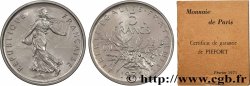 Piéfort argent de 5 francs Semeuse 1971 Paris GEM.154 P2
