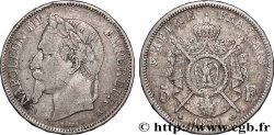 5 francs Napoléon III, tête laurée 1870 Paris F.331/16