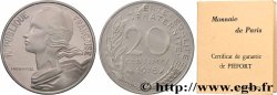 Piéfort argent de 20 centimes Marianne 1976 Pessac GEM.56 P2