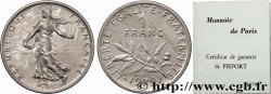 Piéfort argent de 1 franc Semeuse 1979 Pessac GEM.104 P2