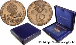 Piéfort Cu-Ni de 10 francs Conquête de l’Espace 1983  GEM.188 P1