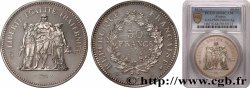 Piéfort Argent de 50 francs Hercule 1974 Pessac GEM.223 P1