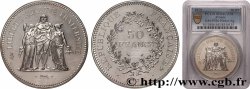 Piéfort Argent de 50 francs Hercule 1975  GEM.223 P1