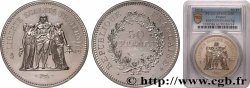 Piéfort Argent de 50 francs Hercule 1975  GEM.223 P1