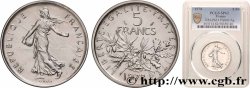 Piéfort Argent de 5 francs Semeuse 1978 Pessac GEM.154 P2