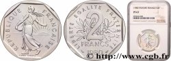 Piéfort Argent de 2 francs Semeuse 1980 Pessac GEM.123 P2