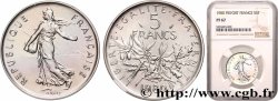 Piéfort Argent de 5 francs Semeuse 1980 Pessac GEM.154 P2