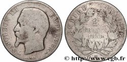 2 francs Napoléon III, tête nue 1856 Lyon F.262/8