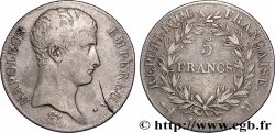 5 francs Napoléon Empereur, Calendrier grégorien 1807 Toulouse F.304/19