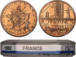 10 francs Mathieu, Tranche A 1982 Pessac F.365/10 MS66 GENI