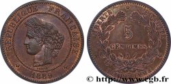 5 centimes Cérès 1889 Paris F.118/31