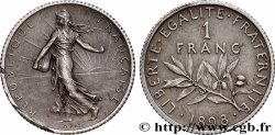 1 franc Semeuse, flan mat, vieil argent 1898 Paris F.217/2 AU 