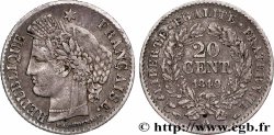 20 centimes Cérès, IIe République 1849 Paris F.146/1 VF 