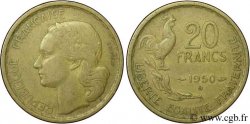 20 francs G. Guiraud 1950 Beaumont-Le-Roger F.402/4