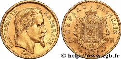 20 francs or Napoléon III, tête laurée 1866 Paris F.532/13