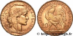 20 francs or Coq, Dieu protège la France 1904 Paris F.534/9