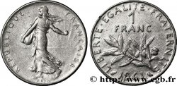 1 franc Semeuse, nickel 1961 Paris F.226/6 TB20 