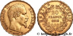 20 francs or Napoléon III, tête nue 1858 Paris F.531/13