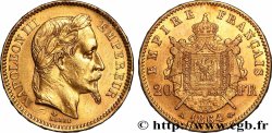 20 francs or Napoléon III, tête laurée 1864 Paris F.532/8